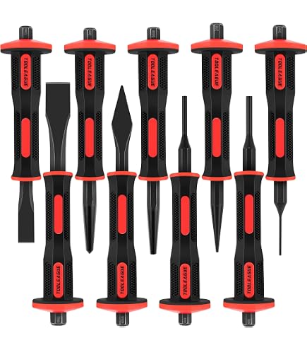 Bahco 425-083 425-Set Wooden Box (6 Piece) - Sandvik Chisels Set