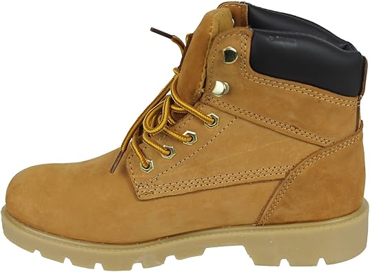 wheat color work boots
