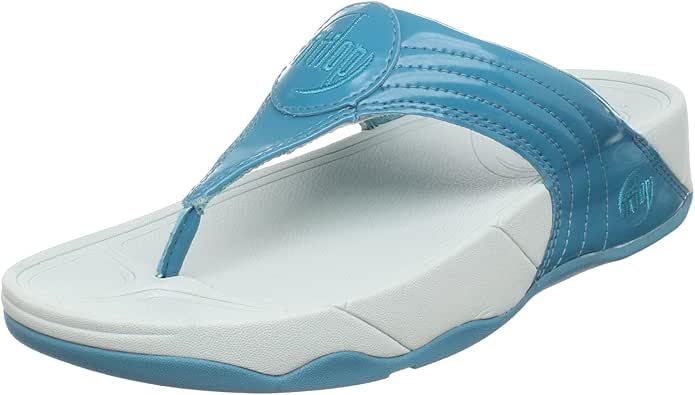 Amazon.com | FitFlop Women's Walkstar 3 Patent Flip Flop | Flip-Flops