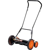 Scotts 716-18S 18-Inch 7-Blade Push Reel Lawn Mower, Green