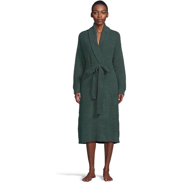 lauren ralph lauren velvet shawl collar long sleeve cozy robe