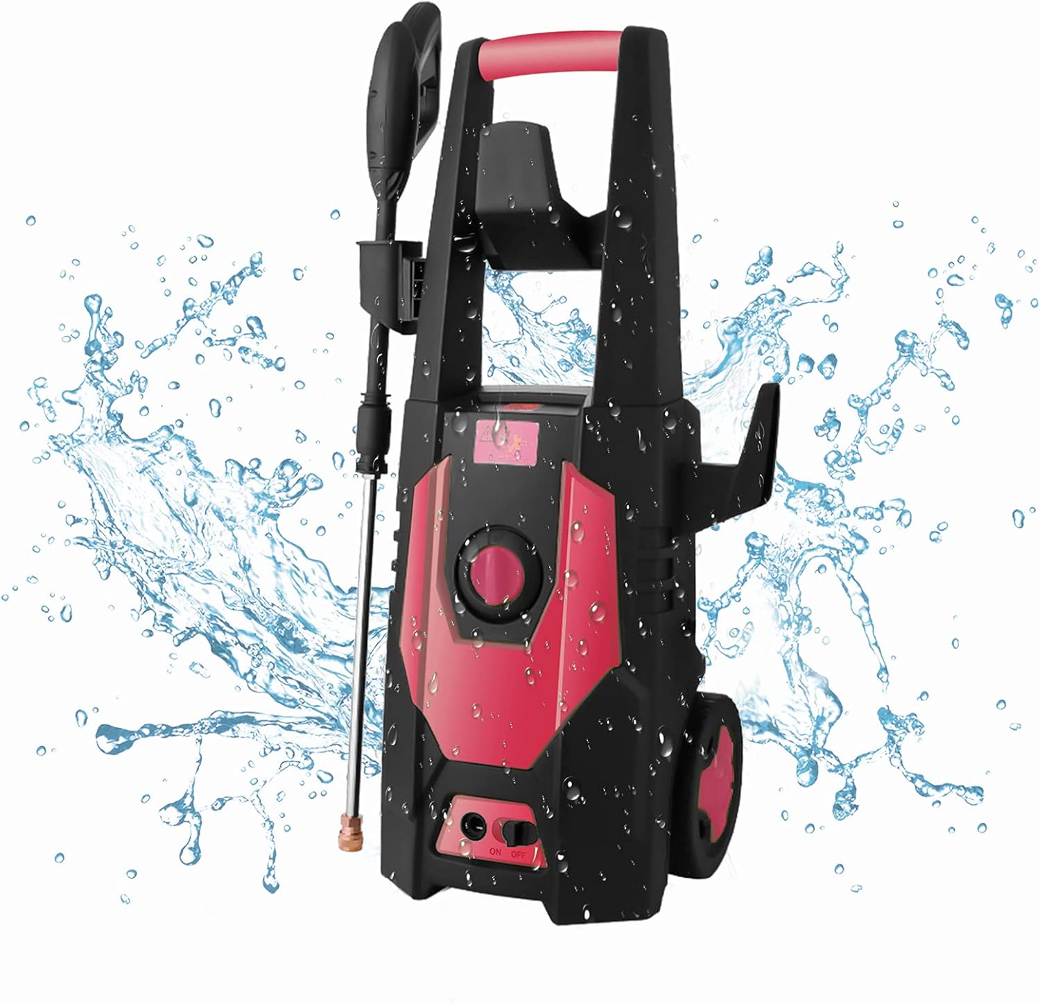 mrliance 3600PSI Electric Pressure Washer 2.4GPM 1800W High Pressure Cleaner Machine with Spray Gun, Hose Reel, Soap Tank and 4 Nozzles : Garden & Outdoor