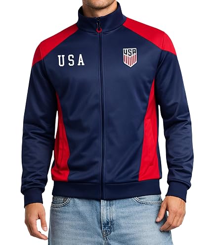 Amazon.com: Icon Sports Soccer Track Jacket – Official Men's