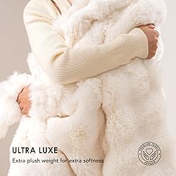 EVERGRACE Ultra Soft Luxury Fluffy Ridgeline Faux