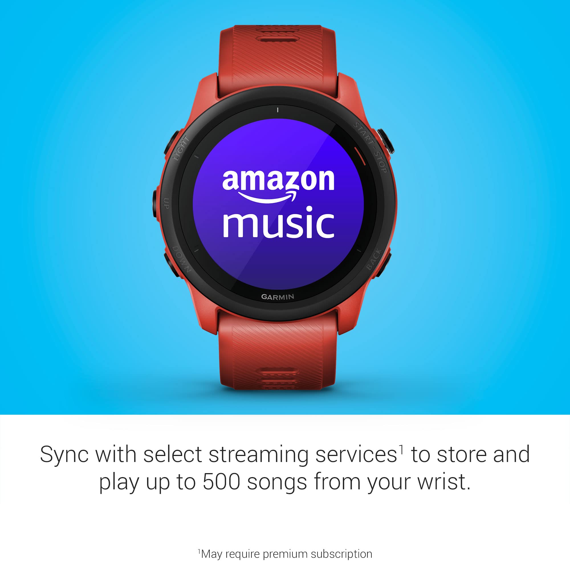 Garmin Forerunner 745, GPS Running Watch, Detailed Training Stats and On-Device Workouts, Essential Smartwatch Functions, Red (Renewed)