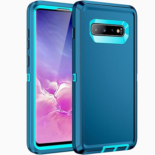 RegSun for Galaxy S10 Plus Case,Shockproof 3-Layer Full Body