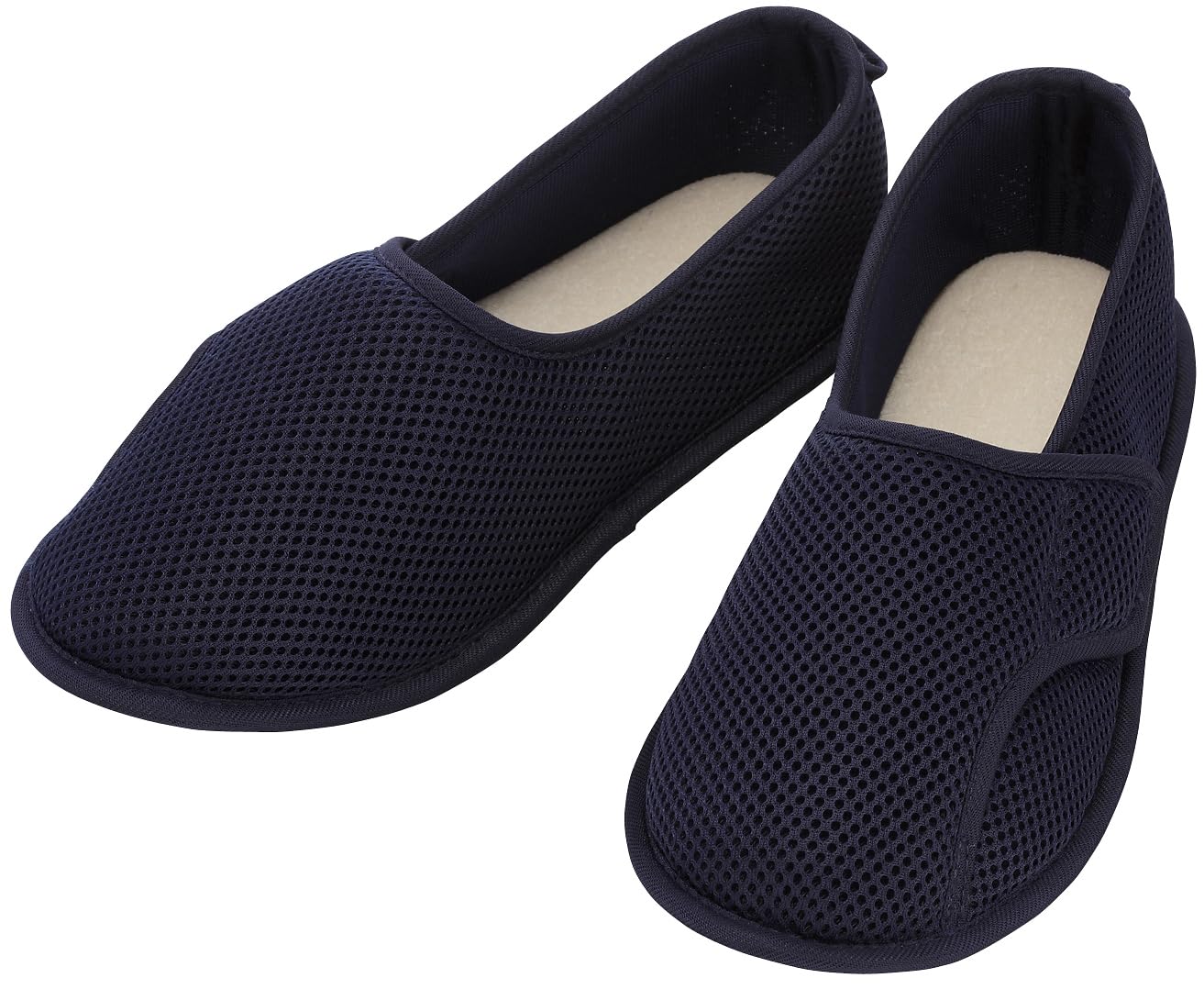 徳武産業 介護シューズ あゆみ 早快マジック レギュラー 紺 LLサイズ 2502商品画像