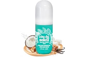 PB ParfumsBelcam Côte du Soleil Coconut Marshmallow Vanilla Hair & Body Fragrance Mist – Sweet Beachy Gourmand Spray with Pra
