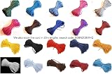 Angel Malone Kumihimo Rattail Satin Cord 10 Mtrs 2mm Red UK Seller view 2