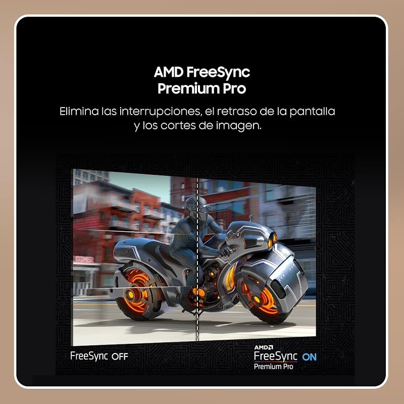 Monitor Gaming Odyssey OLED G6 G60SD QHD 27" con 360Hz y AMD Freesync Premium Pro