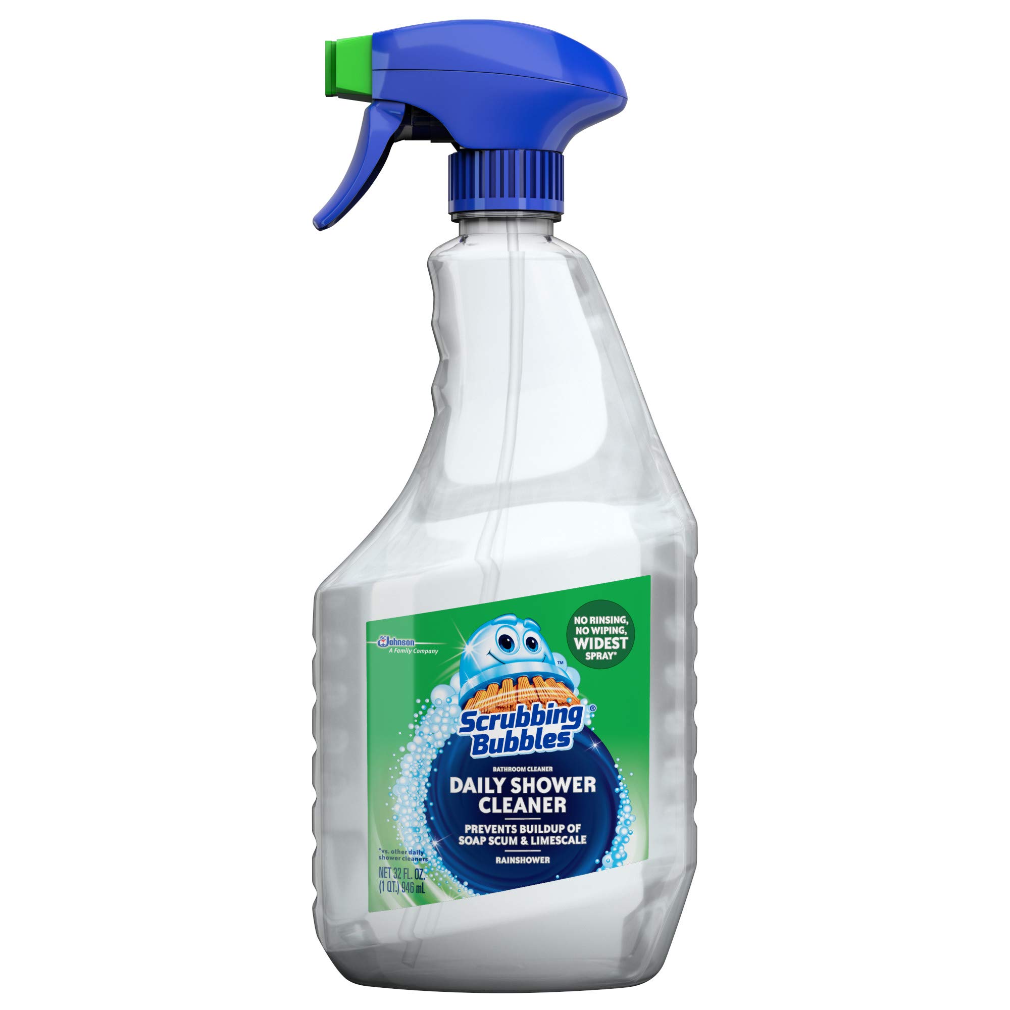 SC Johnson Scrubbing Bubbles Daily Shower and Bathroom Cleaner, Great on Tile, 32 oz