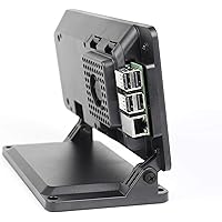 SmartiPi Touch 2 - Case for The Official Raspberry Pi 7" Touchscreen Display - with Cooling Fan