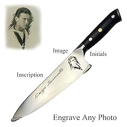 Tacit Logic Custom Chef Knife, Personalized chef