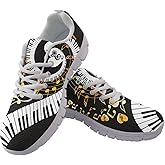 JUDENTIDOS Sneakers for Women Light Lace-up Flats Sneakers Fashion Outdoor Walking Running Shoes