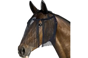 Adjustable Horse Fly Cover with Strengthened Seams and Spacious Net Fabric for Optimal Error High Stitching Horse Fly Screen