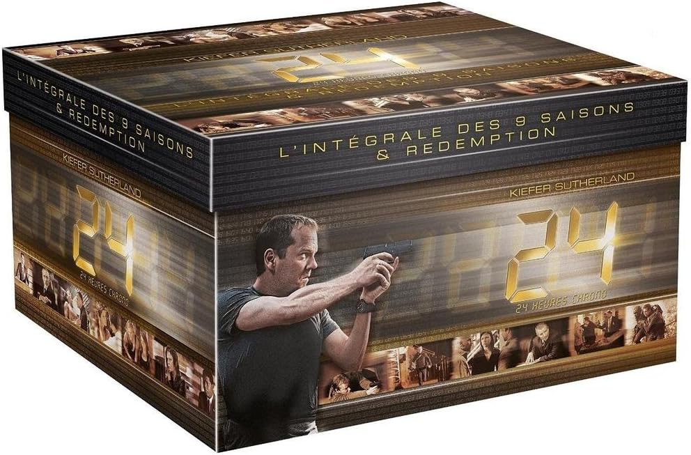 24 Heures Chrono-L'intégrale des 9 Saisons + Redemption: DVD &amp; Blu-ray