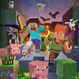 Ravensburger Minecraft 3 x 49-Piece Jigsaw Puzzles Kids Set 5+ 3 Puzzles view 2