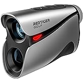 REDTIGER OLED Range Finder Golf with Slope, 1200 Yards Laser Rangefinder Golfing, 7X Magnification Range Finder Golf Magnetic, Flag Lock Vibration & Rechargeable