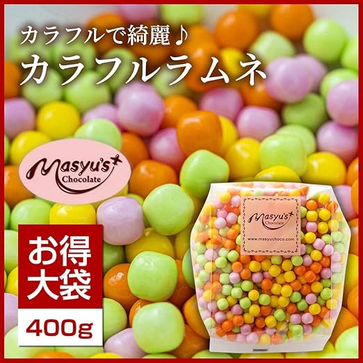 マシュー カラフルラムネ400ｇ マシューのチョコレート 食品 飲料 お酒 通販 Amazon