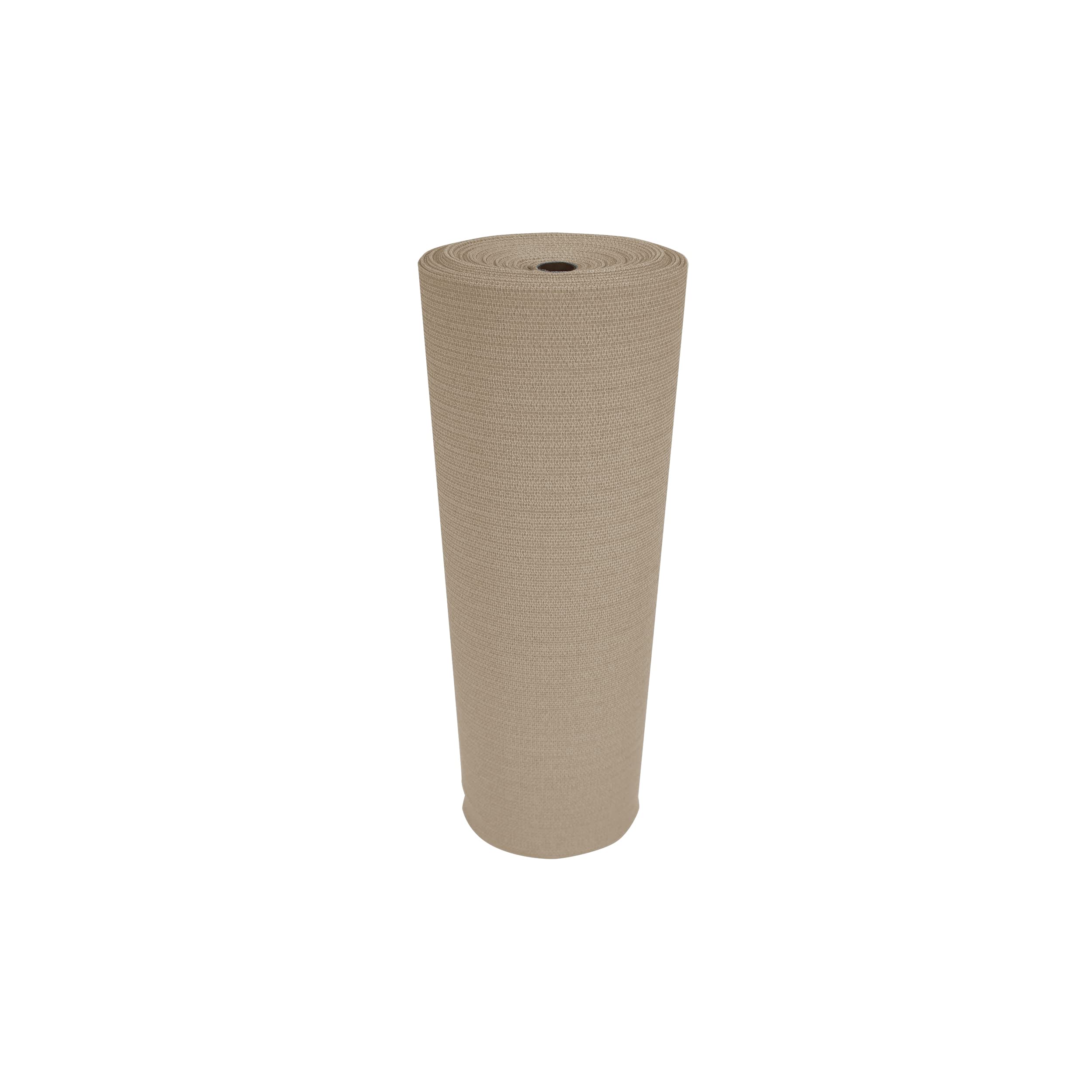 Coolaroo 90% UV Block Heavy Duty Sun Protection Fabric - Breathable Outdoor Shade Cover for Pergolas, Patios, Pets, Vehicles, and Play Areas, Tear-Resistant HDPE, 6ftx100ft Roll, Wheat Image