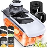 Fullstar PRO 6-in-1 Kitchen Mandoline Slicer Spiralizer Julienne White view 1