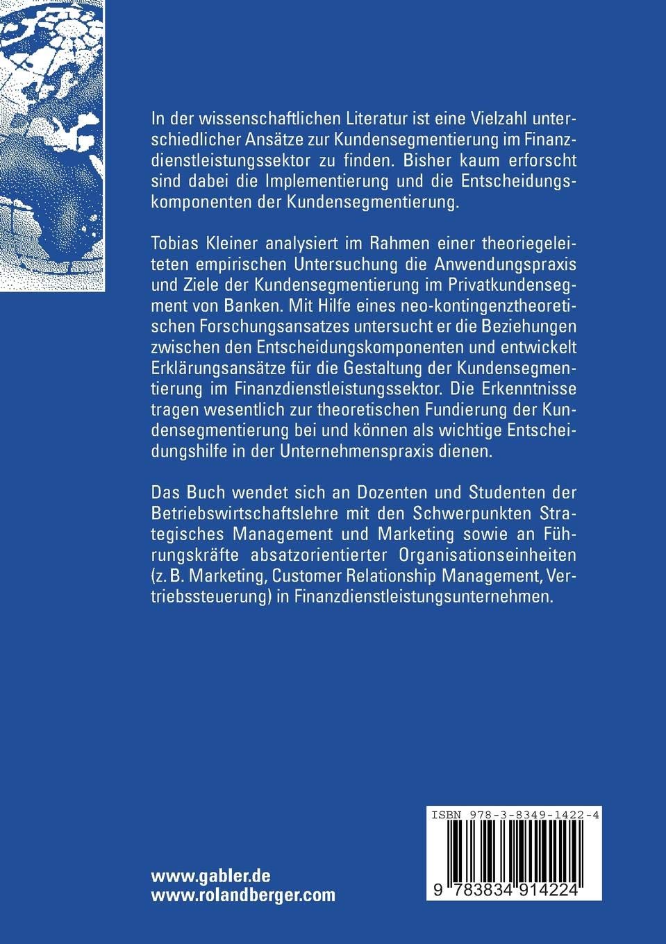 Buy Ansatze Zur Kundensegmentierung Und Zu Deren Implementierung