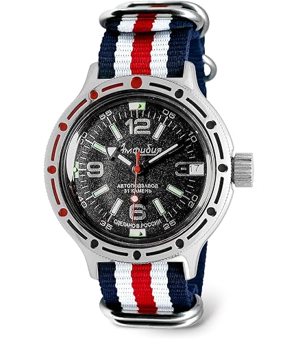 Amazon.com: VOSTOK | Amphibia 420268 Automatic Self-Winding Diver