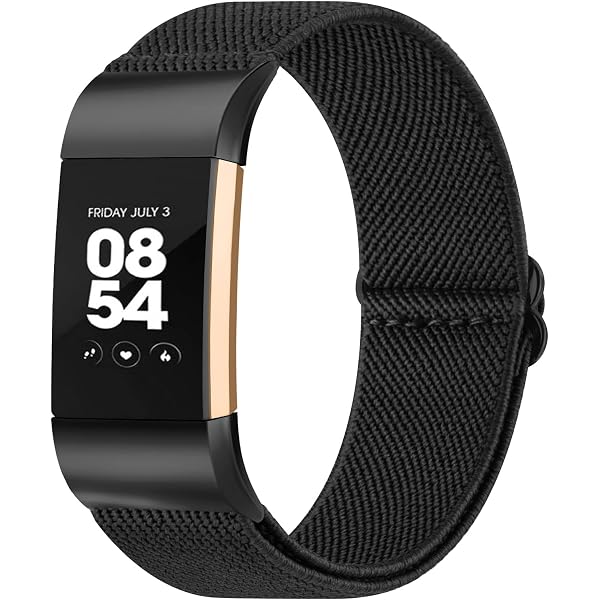 Tobfit 4-Pack Sport Bands For Fitbit Charge 2 - Replacement Wristbands, Soft TPU, Small/Large Sizes - View #4