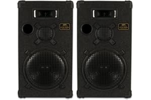 GOLDWOOD SOUND, INC. GOLDWOOD DPI-1200C/8 Passive 12" Speaker Pair 3-Way PA DJ Karaoke Home