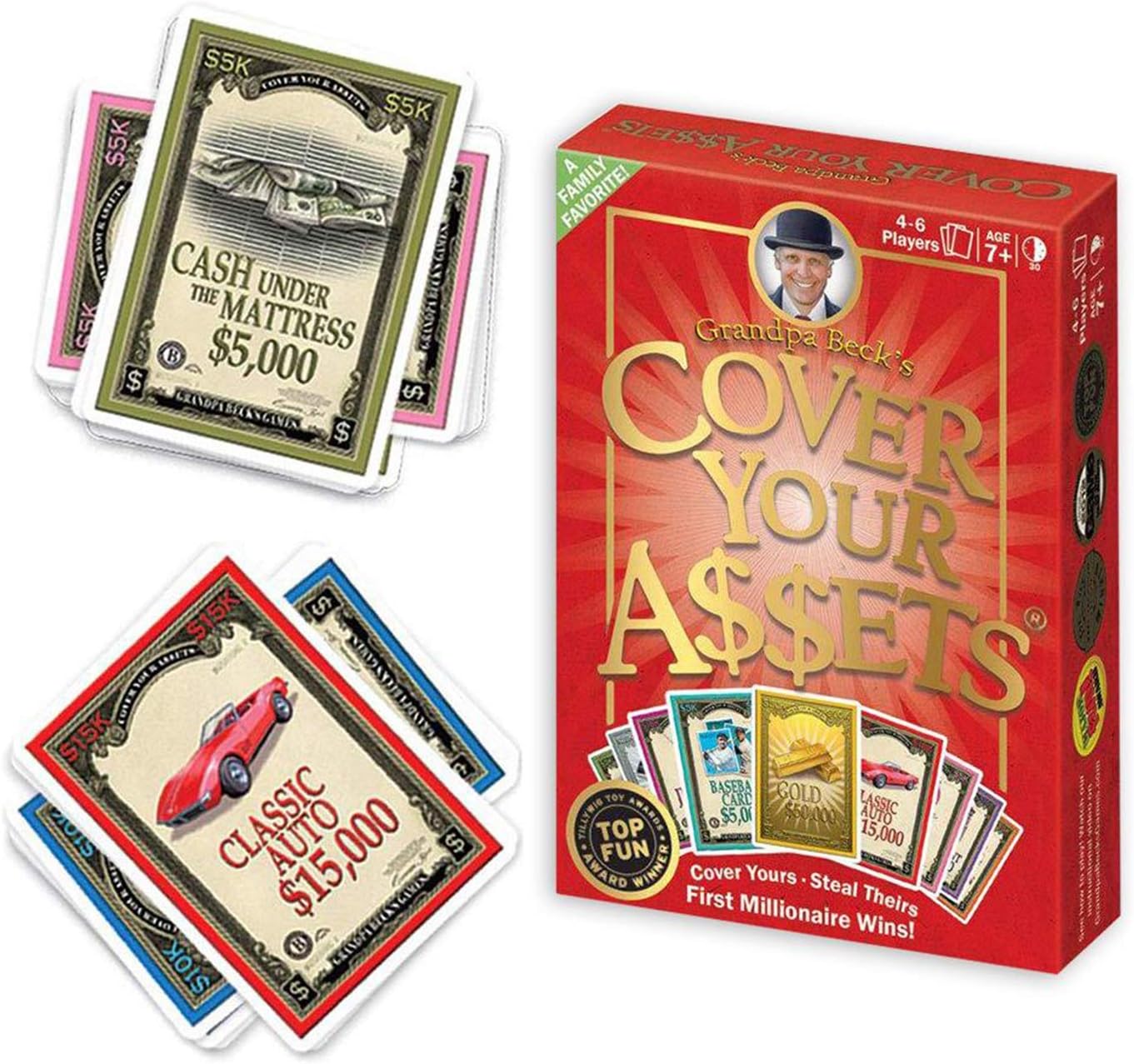 HLW Fun Family Collecting Card Games Enjoyed by Kids Teens And Adults for Cover Your Assets Family Party Cards