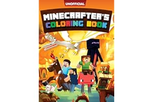 Minecraft Coloring Book: Minecrafter's Coloring Activity Book: 100 Coloring Pages for Kids - All Mobs Included (An Unofficial Minecraft Book)