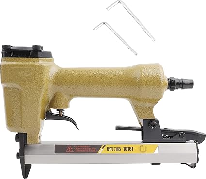 Pistola de pregos pneumática, pistola de pregos em forma de U, potência crescente e durável de 1/4"Combinação de gabinete de design de uma peça de conexão rápida para decoração de