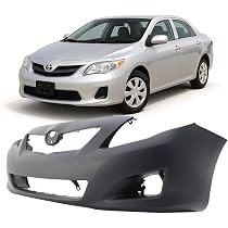 Aftermarket Primed Front Bumper Cover – Fits 2005-2008 Toyota Corolla CE / LE (TO1000297)