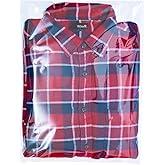 Wowfit 100 Count 12x16 Inch Clear Cellophane Plastic Bags, Resealable Self-Sealing Cello Bags Great for Packaging Clothing, Shirts, Decorative Wrappers, Party Favors, Artwork and More