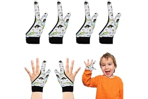 JRAIYBZ 4pcs Thumb Sucking Guard Gloves Kids Chewy Compression Gloves Breathable Guard Nail Biting Gloves Kids Stop Thumb Sucking and Finger Biting (style4)