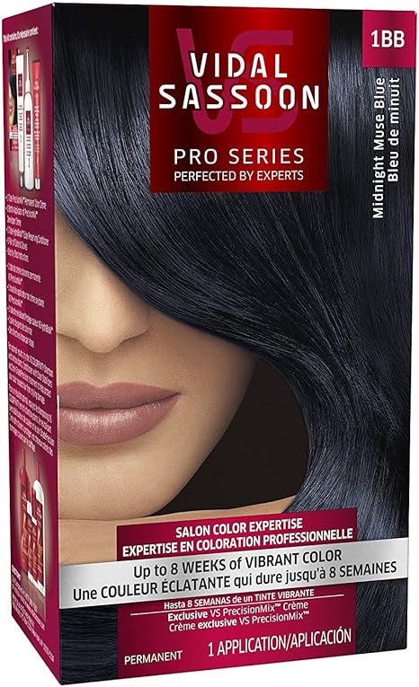 Midnight Blue Hair Colour