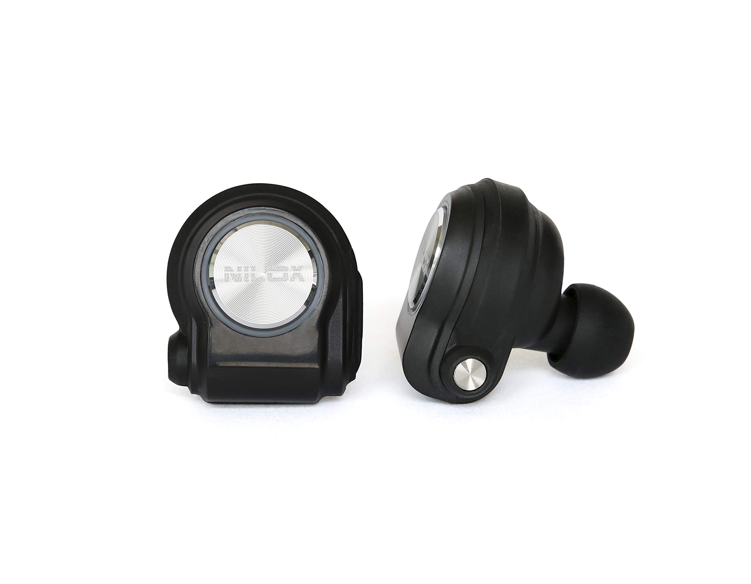 Nilox 10NXAU15ST001 Drops Bluetooth 4.0 Headsets With Built-In Microphone - Black