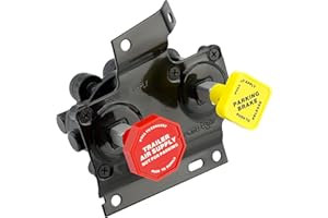 LNKVORX KN20619 MV-3 Dash Control Brake Valve - Trailer Parking Brake Valves Compatible with Haldex|Freightliner|Automann|Keene KN20619, Newstar S23282, and Volvo 85123221 for Trailers and Trucks