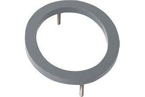 Montague Metal Products MHN-10-F-GY1-0 Floating House Number, 10 inches x 8.94 inches x 0.375 inches, Gray