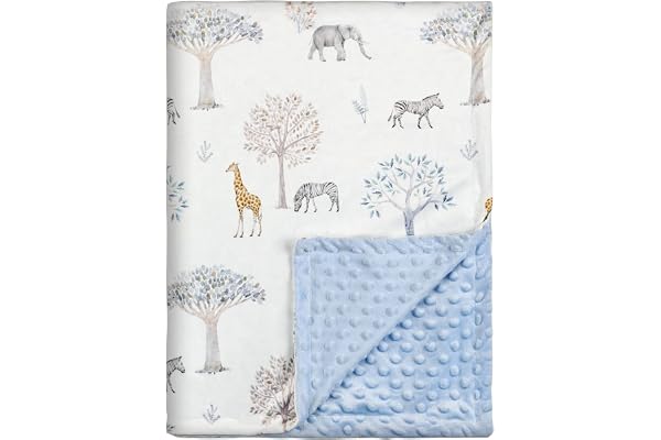 Soarwg Kids Baby Blankets Unisex Newborn, Super Soft Comfy Blankets, for Toddler Baby Nursery Bed Blanket Stroller Crib Showe
