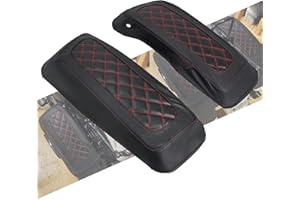 HCmotorku Saddlebag Lid Covers Hard Saddle Bags Lid Bra Covers Fit For Harley Touring Street Glide CVO Road King Electra Glid