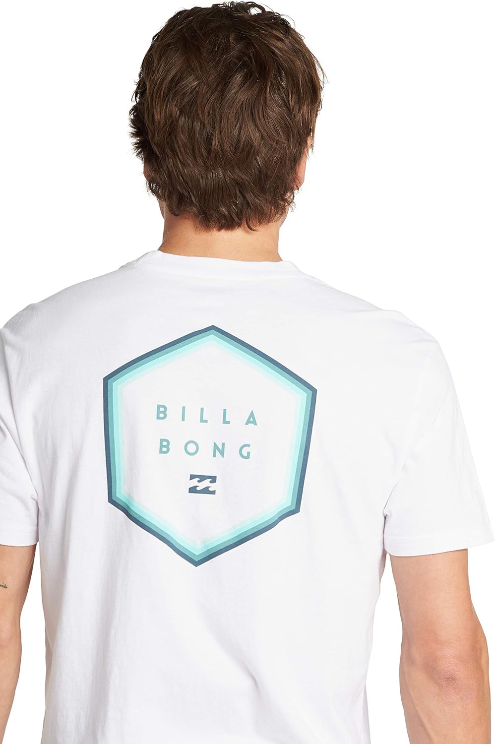 Billabong Men's Classic Short Sleeve Premium Logo Graphic Tee T-Shirt: Clothing