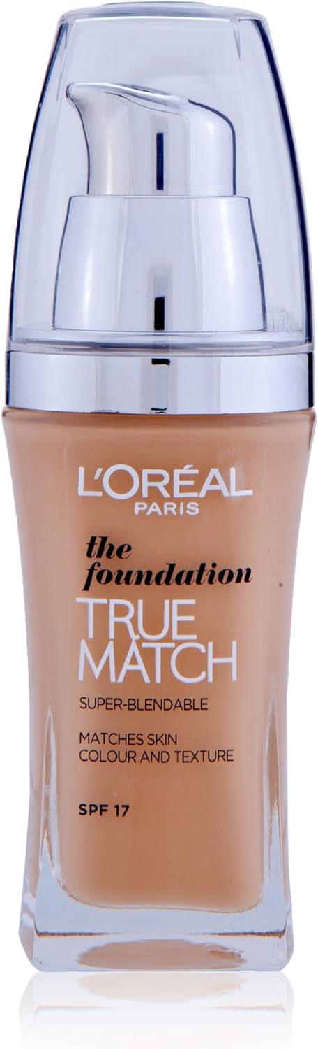 L'Oreal Paris True Match Foundation - 30 ml, Golden Cappuccino (Number W8), 30 ml (Pack of 1) - Image 3