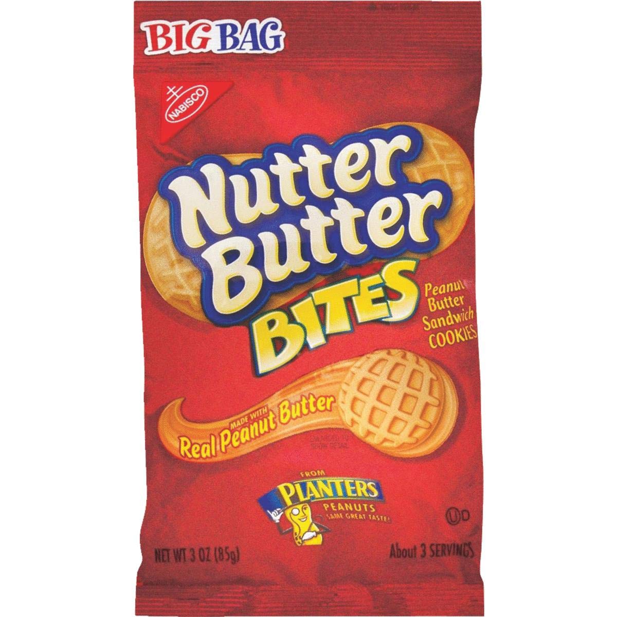 Nutter Butter 3 Oz. Cookies Pack of 12 Packaged Peanut