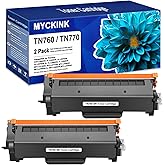 770 760 730 Toner Cartridge Replacement Compatible for Brother Printer MFC-L2710DW MFC-L2750DW HL-L2350DW HL-L2395DW DCP-L2550DW (TN760(3000 Pages))