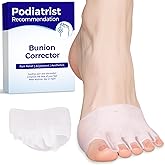 Habioer Toe Separators for Women - Podiatrist Recommended, Toe Spacers for Men, Breathable Bunion Corrector, Plantar Fasciitis(1 Pair)