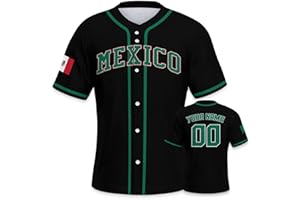 Custom Baseball Jerseys Fashion National Flag Design Personalized Name Number Fans Gift for Men/Women/Youth/Kids