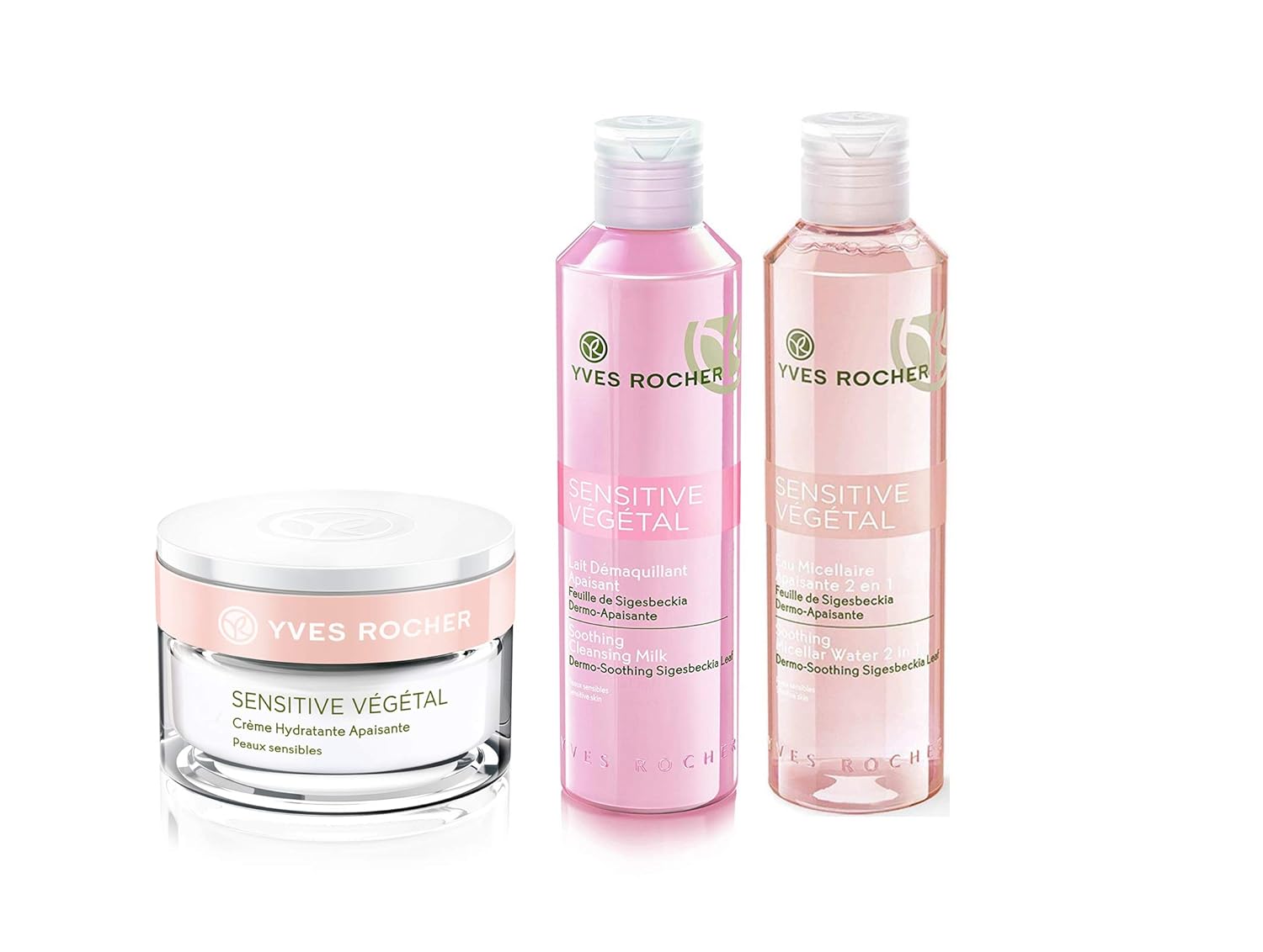 sensitive vegetal soothing moisturizing cream