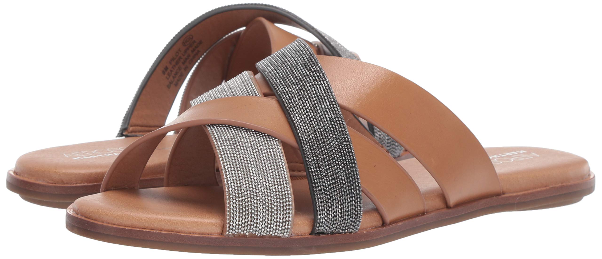 Aerosoles - Women's Martha Stewart Pilot Slide Sandal - Opened Toed Slip-On with Memory Foam Footbed - Image 7