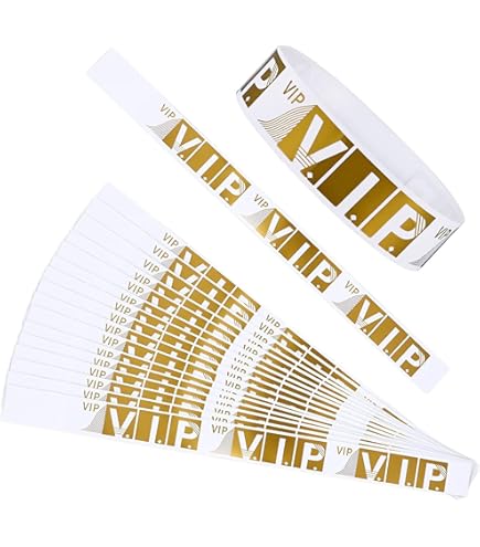 300 Bracelets D'identification En Papier - Auto-adhésifs, étanches, 3 Couleurs, Pour Concerts, Festivals, événements